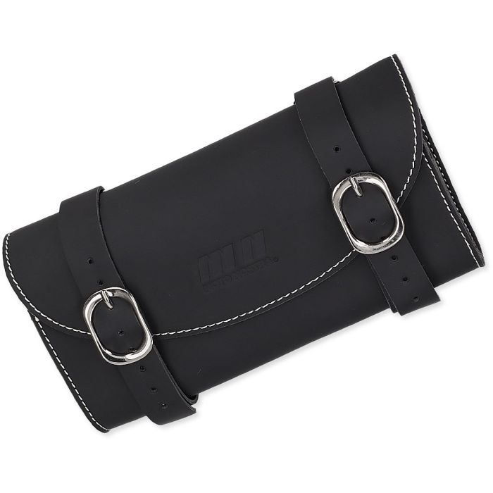 Saddeltaske Sort 190x55x105mm, til knallerter og MC