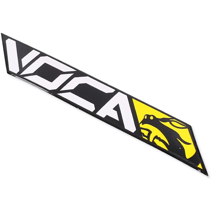 Voca Racing Klistermærke - Gul 14x2