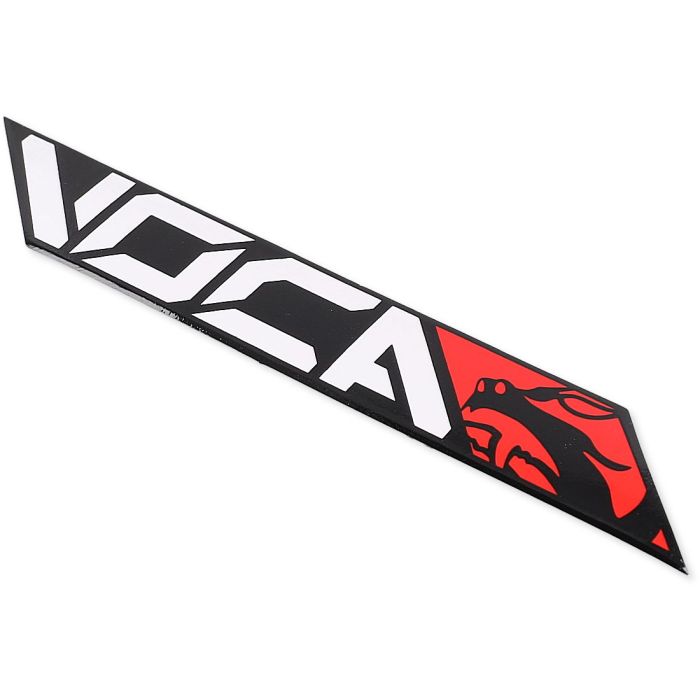 Voca Racing Klistermærke - Rød 14x2