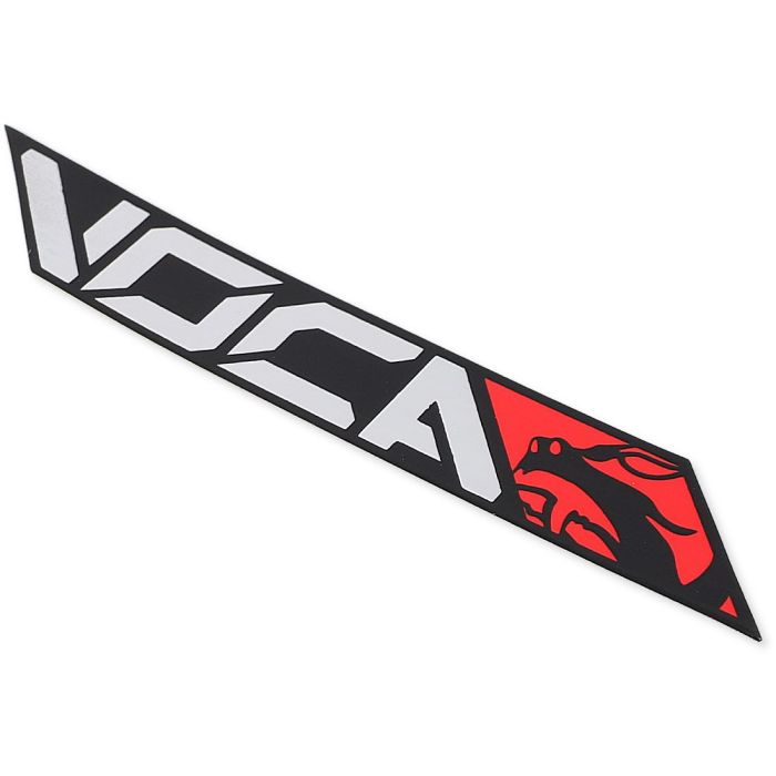 Voca Racing Klistermærke - Rød 11x2 cm