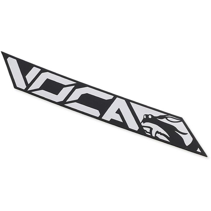 Voca Racing Klistermærke - Sort 11x2 cm