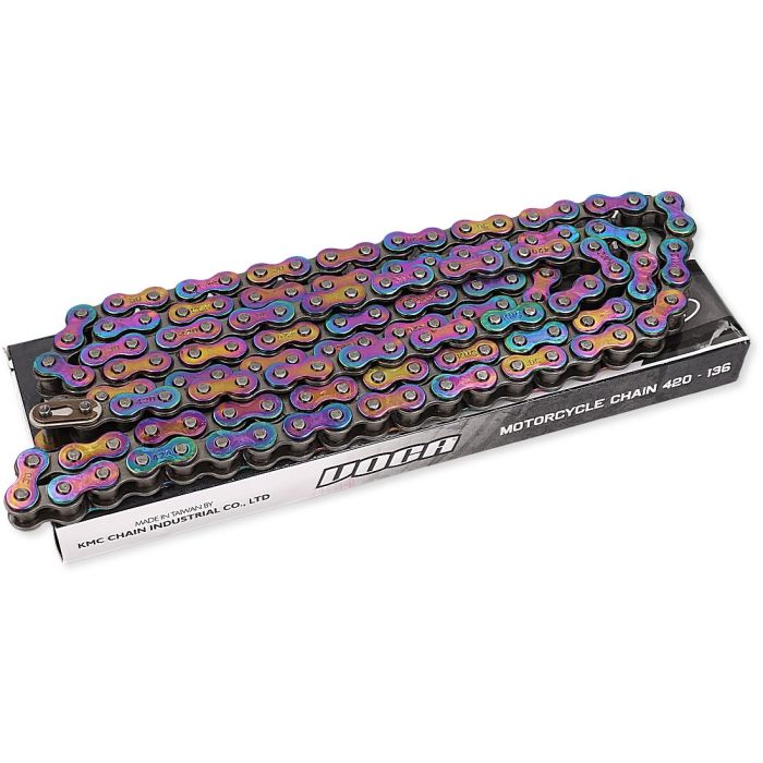 Kæde 420 Titanium -136L  - Voca Racing
