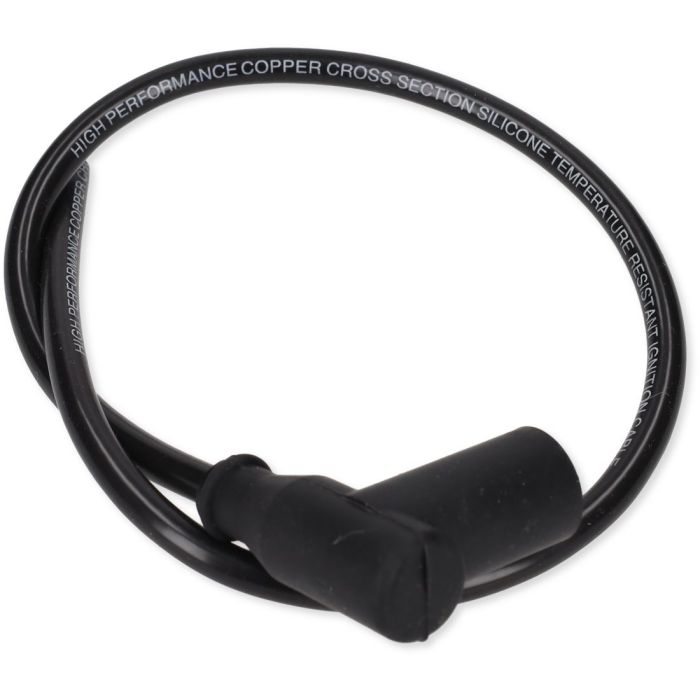 Tændrørskabel med hætte - Stylepro Silicone - Sort
