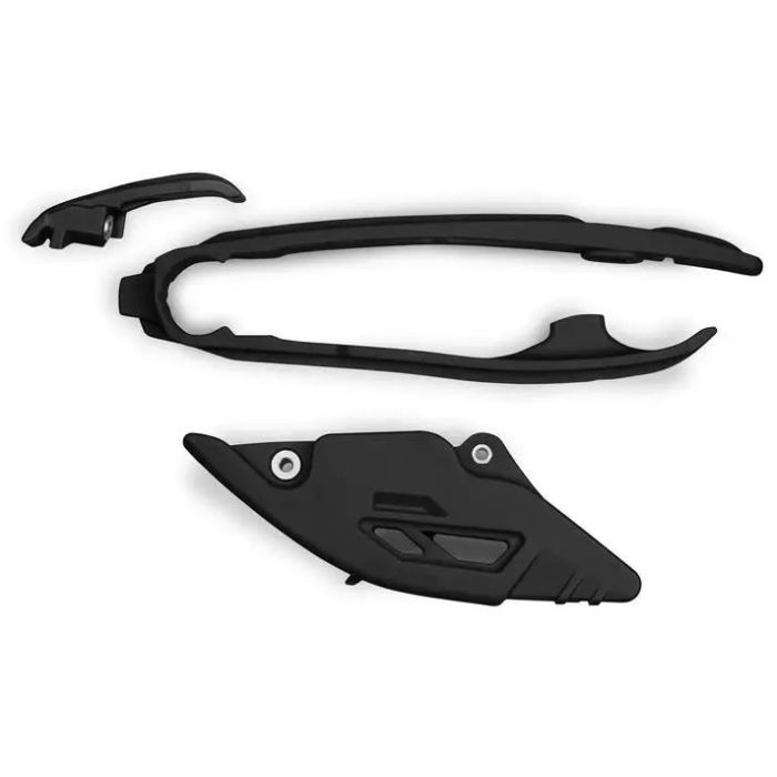 UFO Chain Guide & Swingarm Chain Slider Kit Black