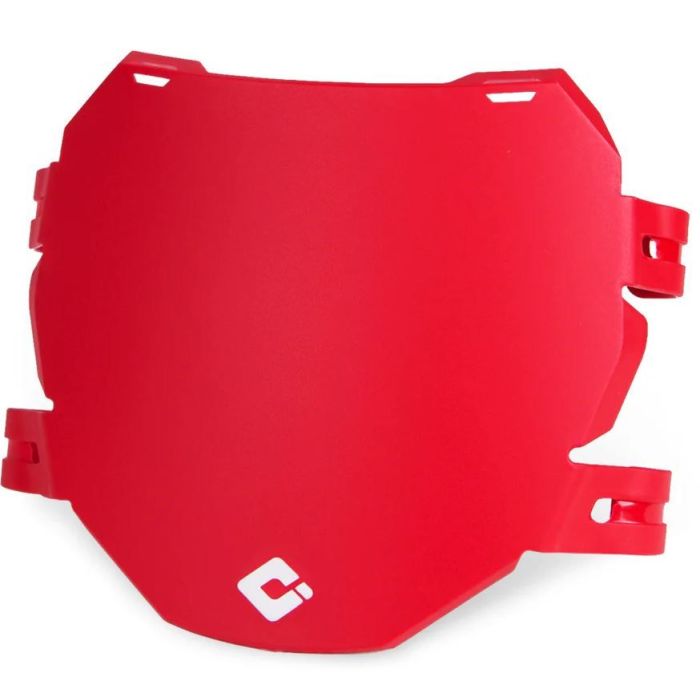 ODI DH Number Plate - Red