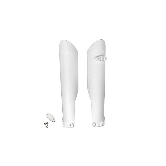 UFO Fork Slider Protectors White