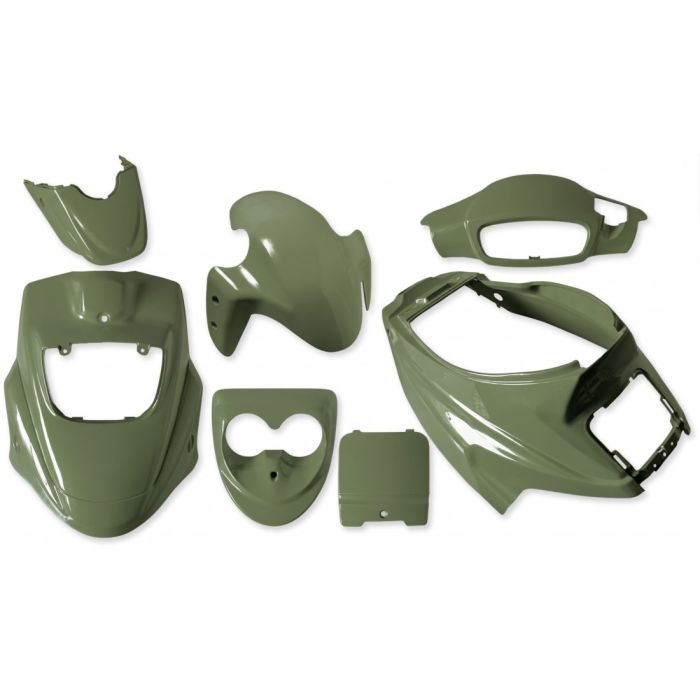 Skjoldsæt  Army Grøn Stylepro - 6 Eger